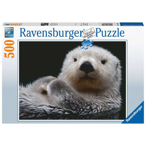 Ravensburger Adorable Little Otter Puzzle 500pc
