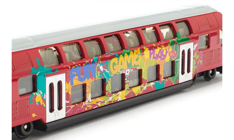 Siku 1:87 Double-Decker Train-SKU1791-Animal Kingdoms Toy Store