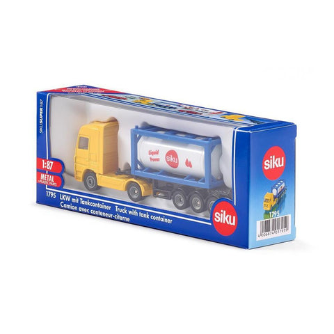 Siku 1:87 Mercedes Actros Tanker Truck-SKU1795-Animal Kingdoms Toy Store