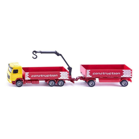 Siku 1:87 Mercedes Actros Truck & Trailer-SKU1797-Animal Kingdoms Toy Store