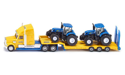 Siku 1:87 Freightliner with 2 New Hollands-SKU1805-Animal Kingdoms Toy Store