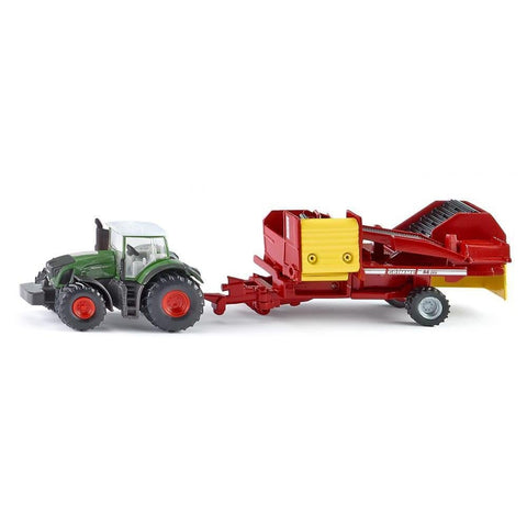 Siku 1:87 Fendt 939 with Potato Harvester-SKU1808-Animal Kingdoms Toy Store