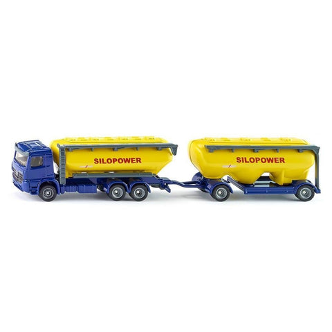 Siku 1:87 Mercedes Actros Silo Truck-SKU1809-Animal Kingdoms Toy Store