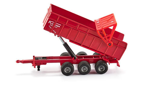 Siku 1:87 Massey Ferguson 8480 with Trailer-SKU1844-Animal Kingdoms Toy Store
