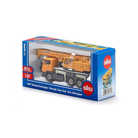 Siku 1:87 Liebherr Telescopic CraneTruck-SKU1859-Animal Kingdoms Toy Store