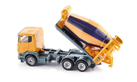 Siku 1:87 Scania Cement Mixer Truck-SKU1896-Animal Kingdoms Toy Store
