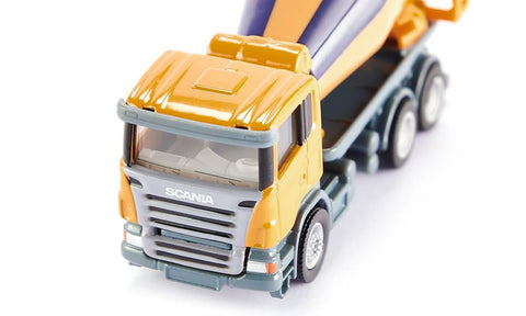 Siku 1:87 Scania Cement Mixer Truck-SKU1896-Animal Kingdoms Toy Store