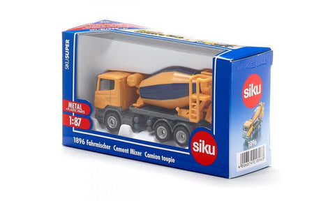 Siku 1:87 Scania Cement Mixer Truck-SKU1896-Animal Kingdoms Toy Store