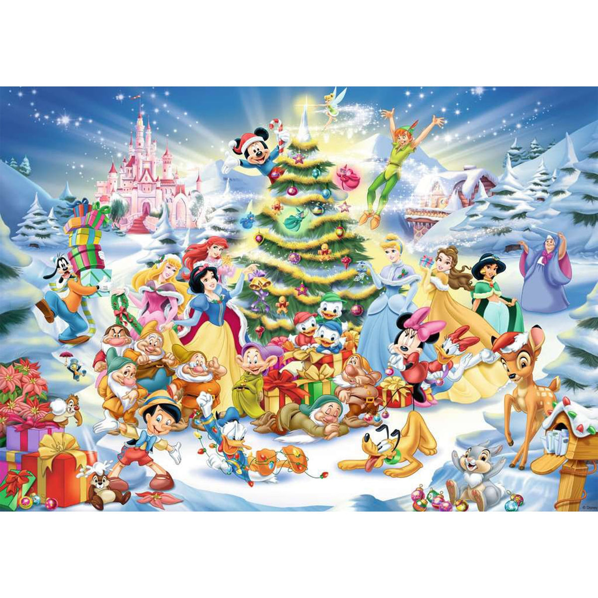 Joyeux Noël  Disney christmas, Christmas jigsaws, Christmas jigsaw puzzles
