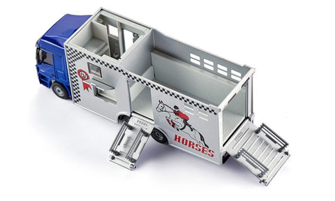 Siku 1:50 Mercedes Actros Horse Truck-SKU1942-Animal Kingdoms Toy Store