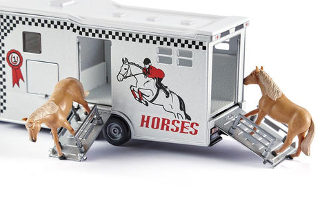 Siku 1:50 Mercedes Actros Horse Truck-SKU1942-Animal Kingdoms Toy Store