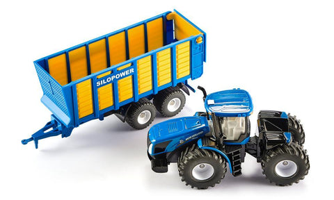 Siku 1:50 New Holland T9.560 with Trailer-SKU1947-Animal Kingdoms Toy Store