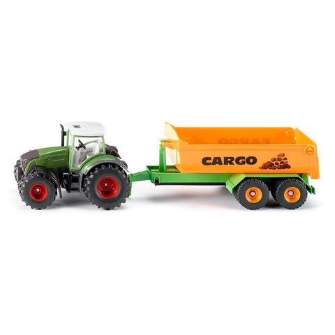 Siku 1:50 Fendt 938 with Hooklift Trailer-SKU1989-Animal Kingdoms Toy Store