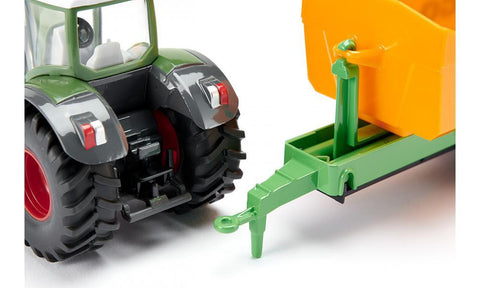 Siku 1:50 Fendt 938 with Hooklift Trailer-SKU1989-Animal Kingdoms Toy Store