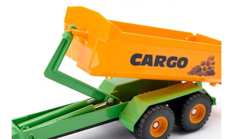 Siku 1:50 Fendt 938 with Hooklift Trailer-SKU1989-Animal Kingdoms Toy Store