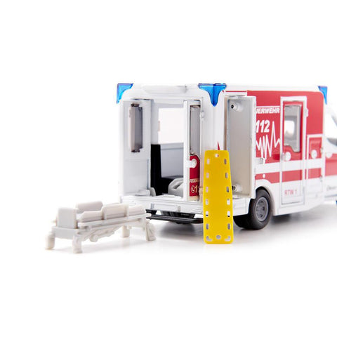 Siku 1:50 Mercedes-Benz Sprinter Miesen Type C Ambulance-SKU2115-Animal Kingdoms Toy Store