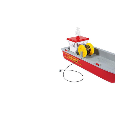 Siku Fire Brigade working boat-Animal Kingdoms Toy Store