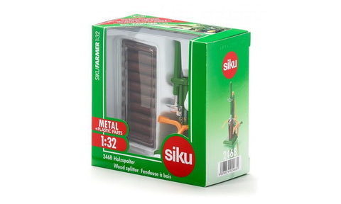 Siku 1:32 Wood Splitter with Splitable Logs-SKU2468-Animal Kingdoms Toy Store