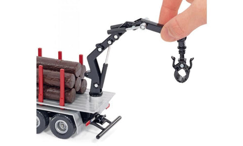 Siku 1:50 Mercedes Zetros Logging Truck-SKU2714-Animal Kingdoms Toy Store