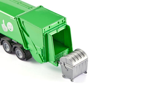 Siku 1:50 Mercedes Rubbish Truck with Skip-SKU2938-Animal Kingdoms Toy Store