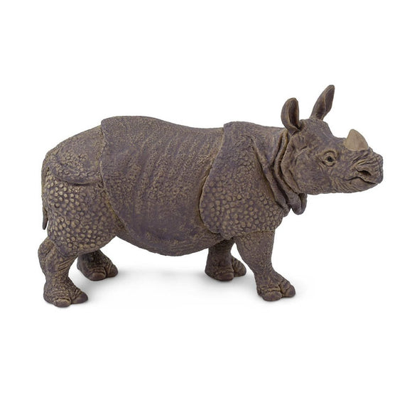 Safari Ltd Indian Rhino-SAF297329-Animal Kingdoms Toy Store