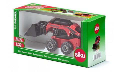 Siku 1:32 Manitou 3300V Skid Steer Loader-SKU3049-Animal Kingdoms Toy Store