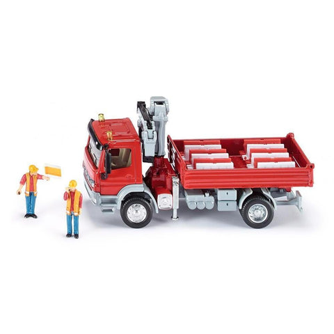 Siku 1:50 Mercedes Atego Truck with Crane-SKU3534-Animal Kingdoms Toy Store