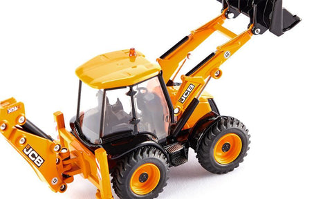Siku 1:50 JCB 4CX Backhoe Loader-SKU3558-Animal Kingdoms Toy Store
