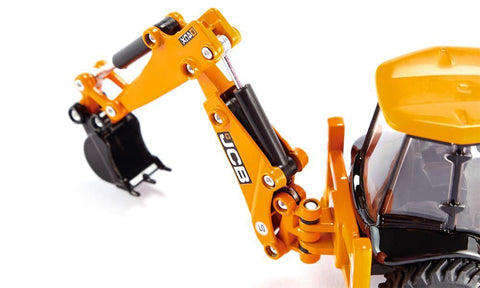 Siku 1:50 JCB 4CX Backhoe Loader-SKU3558-Animal Kingdoms Toy Store