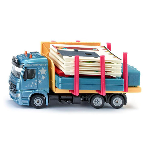 Siku 1:50 Mercedes Actros Prefab House Transporter-SKU3562-Animal Kingdoms Toy Store