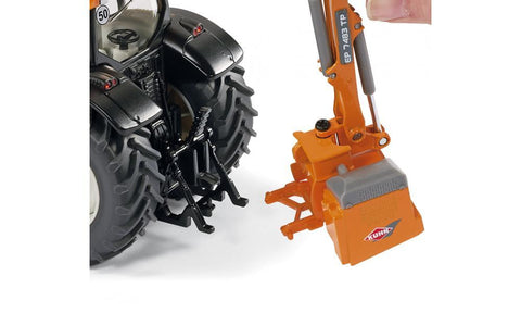 Siku 1:32 Valtra S-Series with Embank Mower-SKU3659-Animal Kingdoms Toy Store