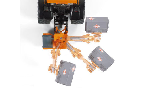 Siku 1:32 Valtra S-Series with Embank Mower-SKU3659-Animal Kingdoms Toy Store