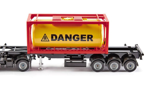 Siku 1:50 Mercedes Actros with Tank Container-SKU3922-Animal Kingdoms Toy Store