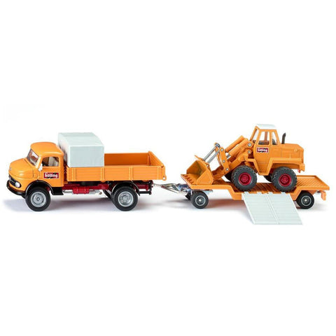 Siku 1:50 Mercedes-Benz 710 with Kramer 411 Bölling Wheeled Loader-SKU4117-Animal Kingdoms Toy Store