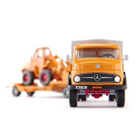 Siku 1:50 Mercedes-Benz 710 with Kramer 411 Bölling Wheeled Loader-SKU4117-Animal Kingdoms Toy Store