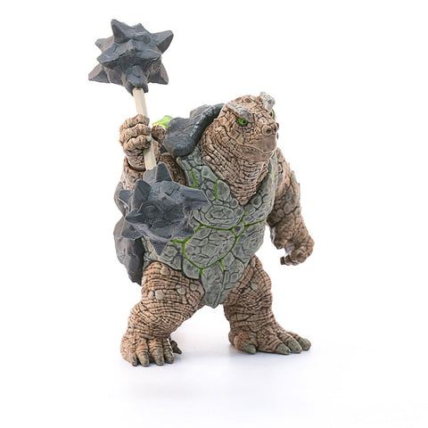 Schleich Armoured Turtle with Weapon-42496-Animal Kingdoms Toy Store