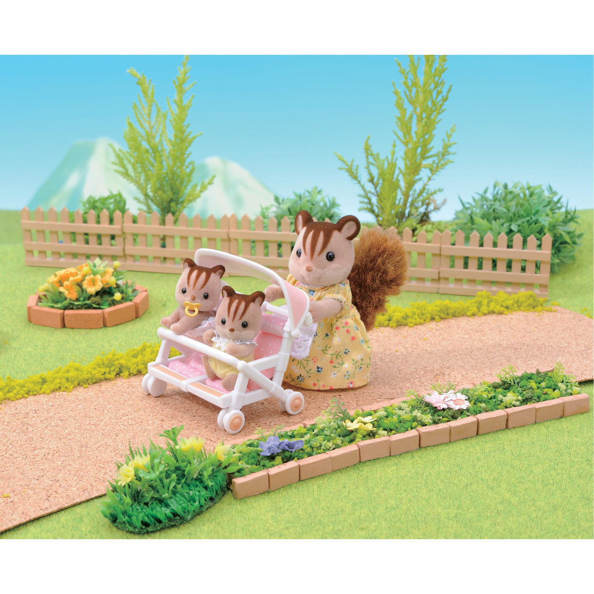 Sylvanian Families Double Push Chair-4533-Animal Kingdoms Toy Store