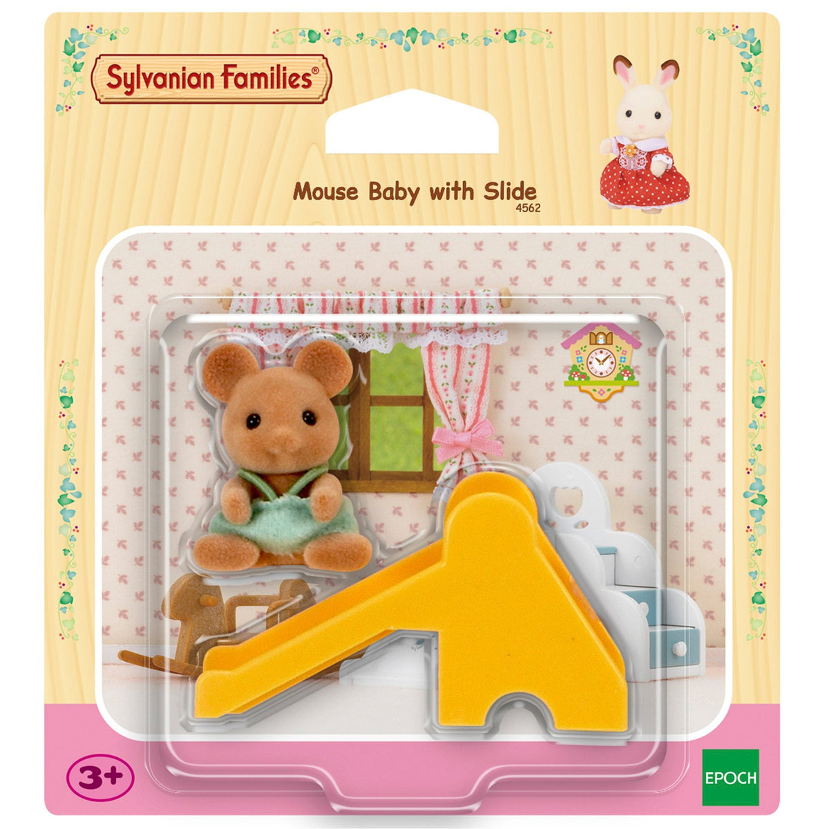 Sylvanian Families Mouse Baby With Slide-4562-Animal Kingdoms Toy Store