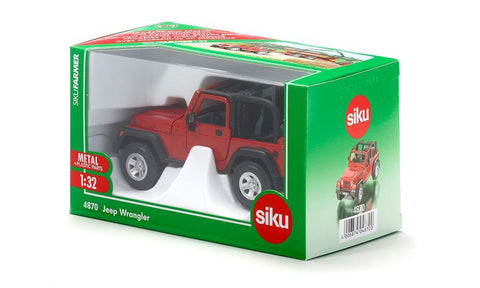 Siku 1:32 Jeep Wrangler-SKU4870-Animal Kingdoms Toy Store