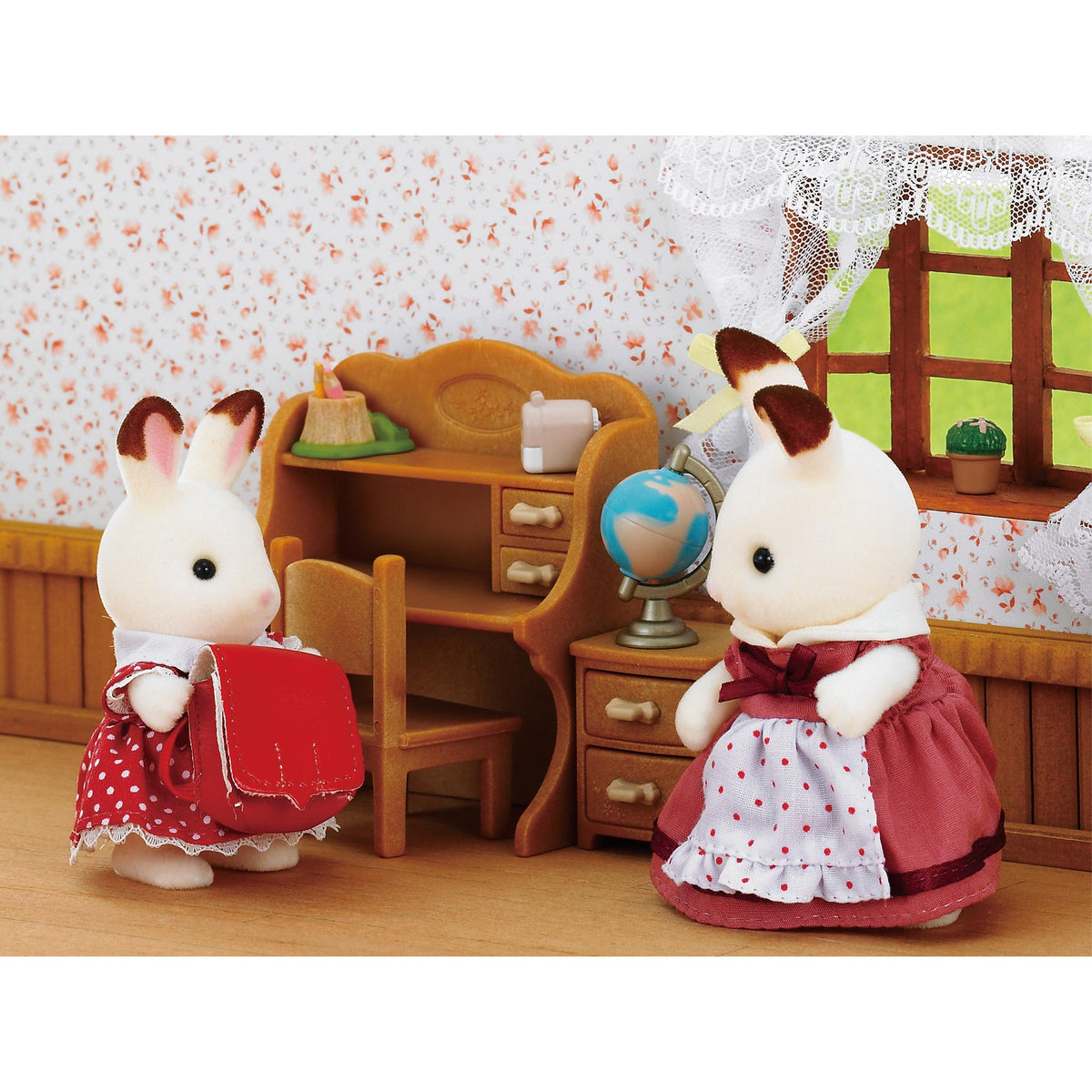 Sylvanian Families Chocolate Rabbit Sister Set-5016-Animal Kingdoms Toy Store