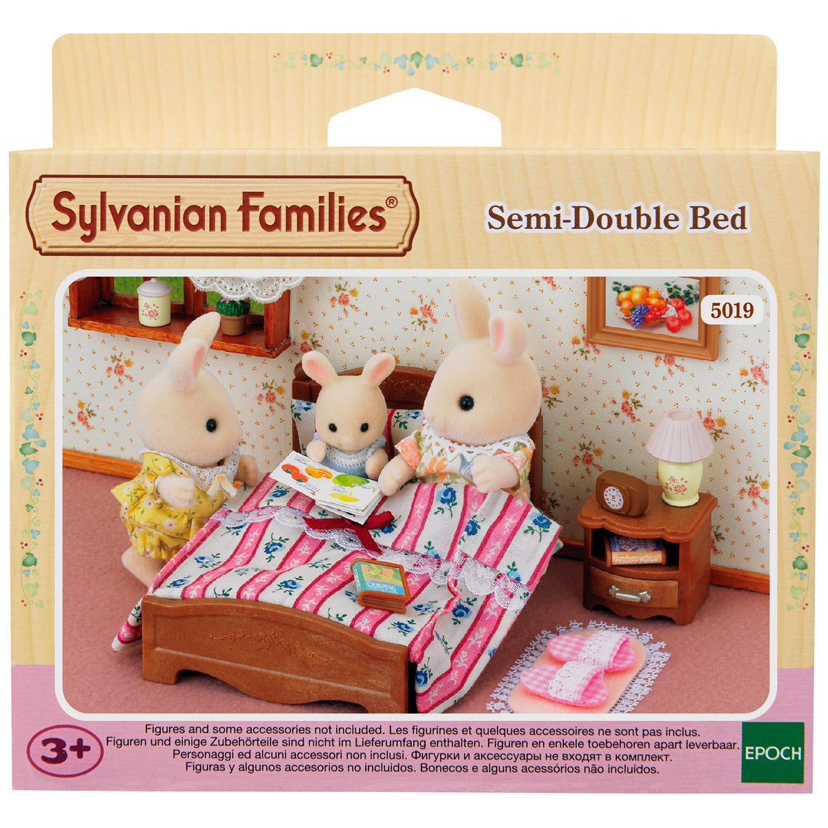 Sylvanian Families Semi-Double Bed-5019-Animal Kingdoms Toy Store