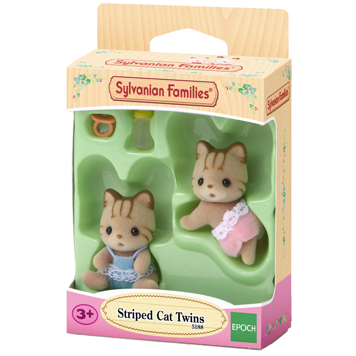 Sylvanian Families Striped Cat Twins-5188-Animal Kingdoms Toy Store