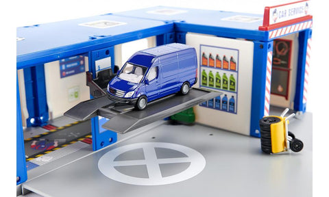 Siku World City Car Service Garage-SKU5507-Animal Kingdoms Toy Store