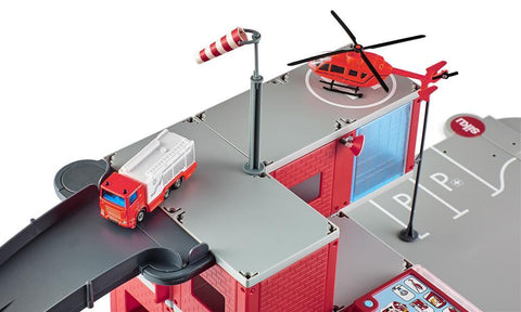 Siku World Fire Station with Light & Sound-SKU5508-Animal Kingdoms Toy Store