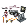 Playmobil Pirates Foil Bag Black Raider & Cannon-6165-Animal Kingdoms Toy Store