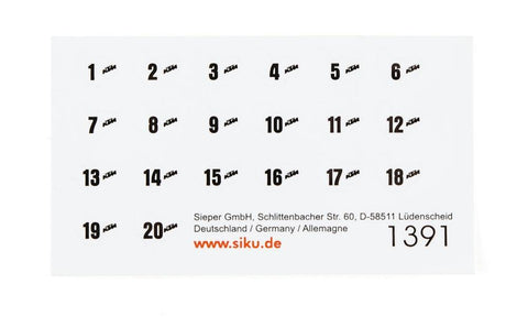 Siku 4-Piece Leisure Set-SKU6325-Animal Kingdoms Toy Store