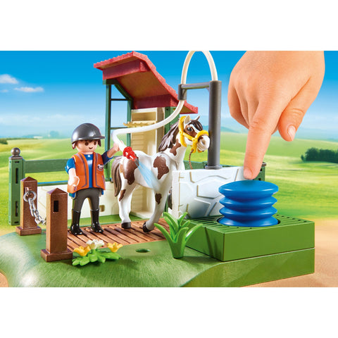 Playmobil Country Horse Grooming Station-6929-Animal Kingdoms Toy Store