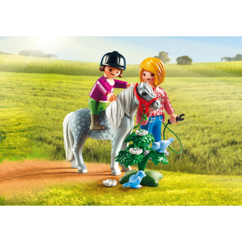 Playmobil Country Pony Walk-6950-Animal Kingdoms Toy Store