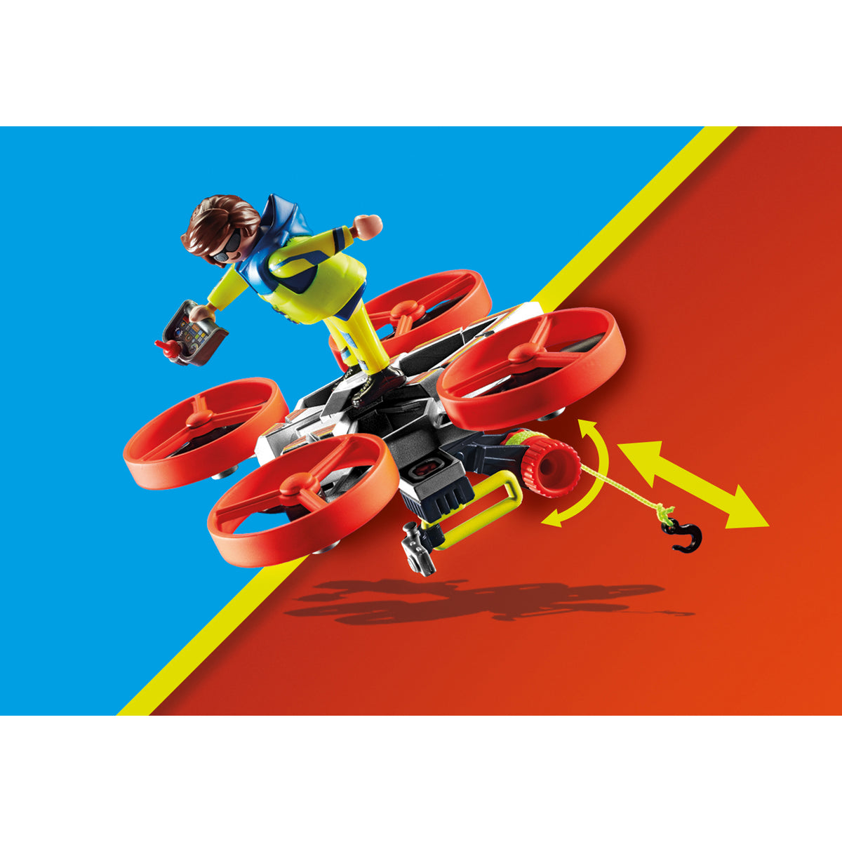Playmobil Diver Rescue With Drone