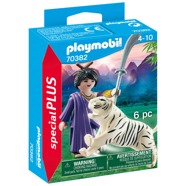 Playmobil Special Plus Fighter With Tiger